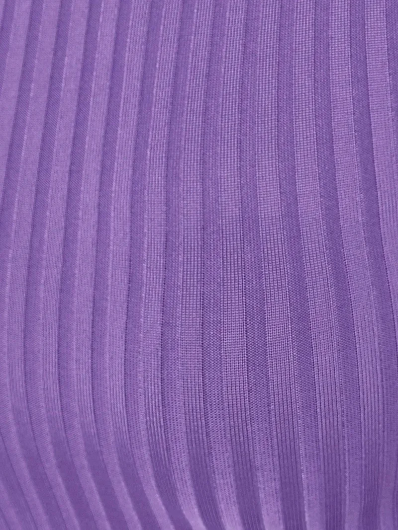 Hiccup Amethyst Purple Crew Neck Knitted Top for Women | Best Price UAE