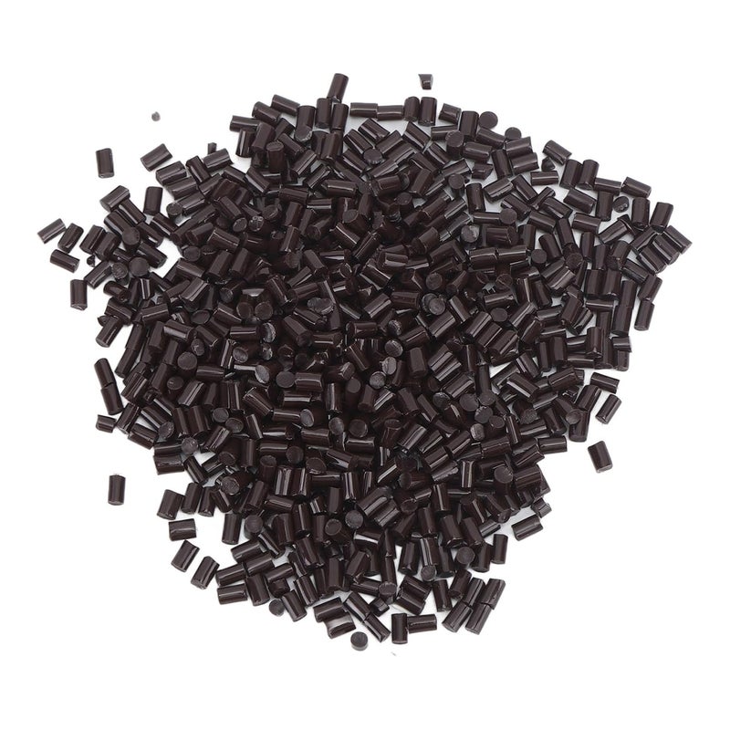 Glue Granules for Hair Extensions, Italian Fusion Brown Beads, Odorless Hot Melt Adhesive for Wig Bonding, DIY Salon Use at Home or Professional Styling - Image 3