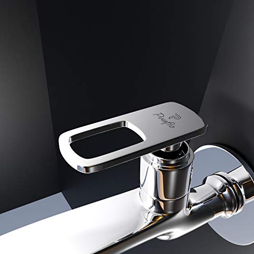 Pixaflo Cassia Brass Long Body Bib Cock Tap with Wall Flange (Combo Pack of 2) (Chrome) - Image 5