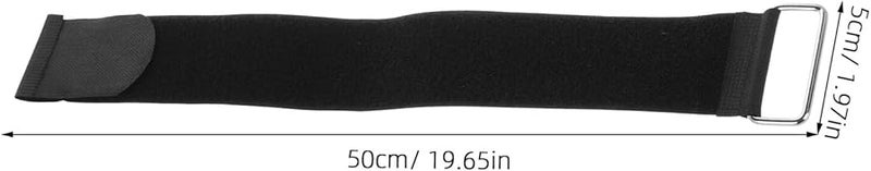 5Pcs Heavy Duty Hook And Loop Straps For Cargo Binding Pallet Tying Logistics Packaging 2 Inch Wide - Image 3