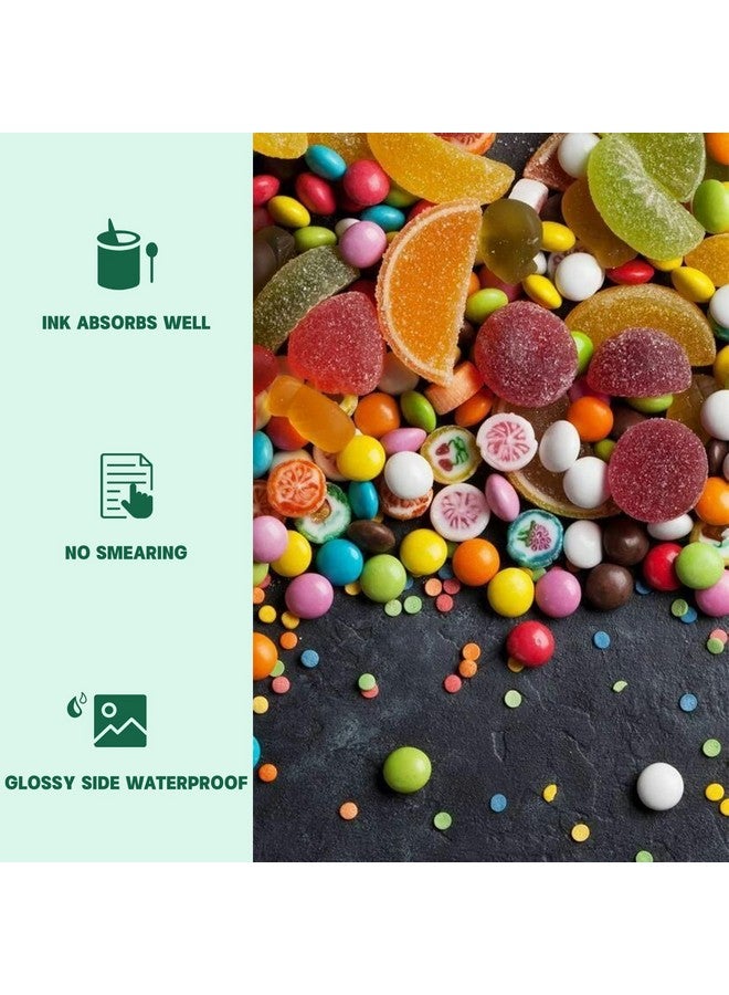 HTVRONT Glossy Photo Paper For Printer 100 Sheets Inkjet Printer Paper For Chip Bag Paperinstant Dry Photo Paper 8.5 X 11 Glossy 180Gsm  - Image 2