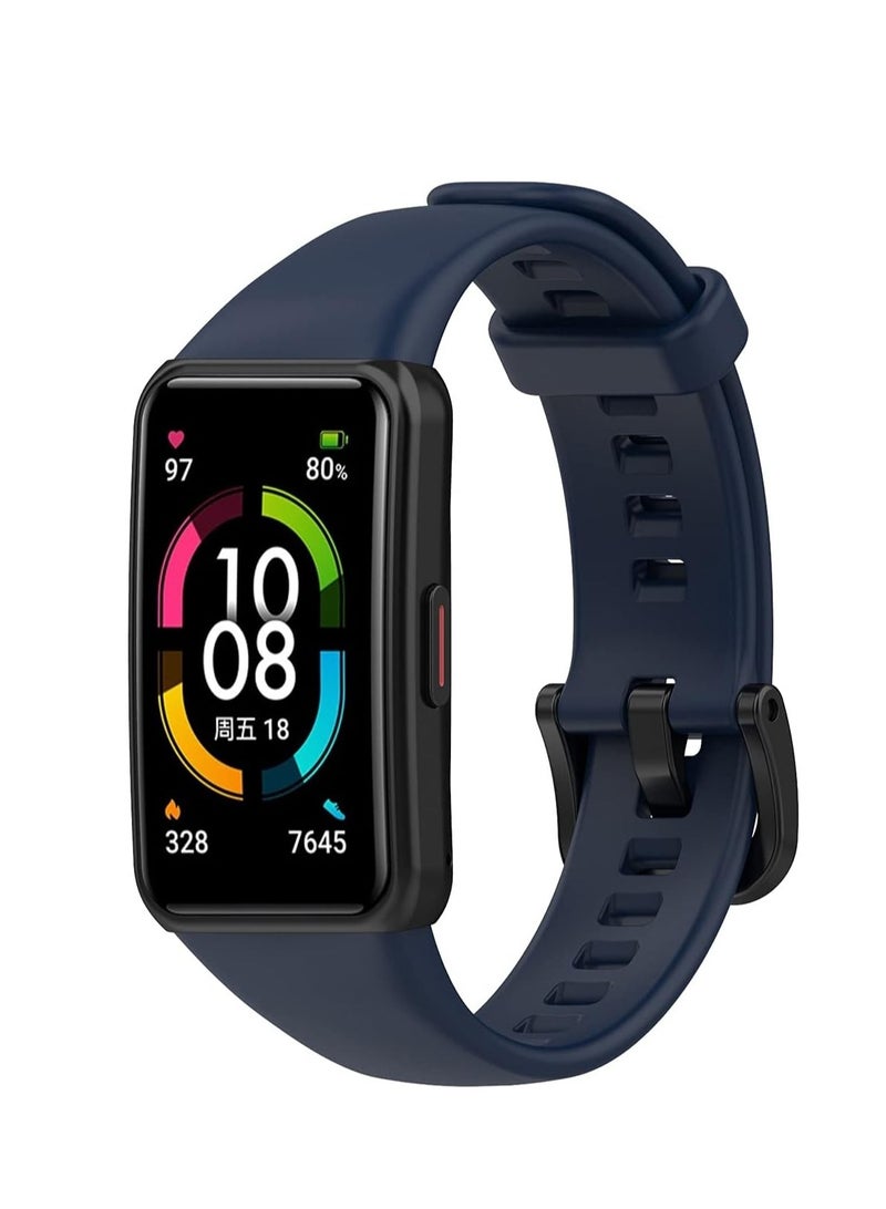 Soft Honor Band 6 Silicone Strap for Honor 6 Monochrome Replacement Mesh Soft Sports - Image 1