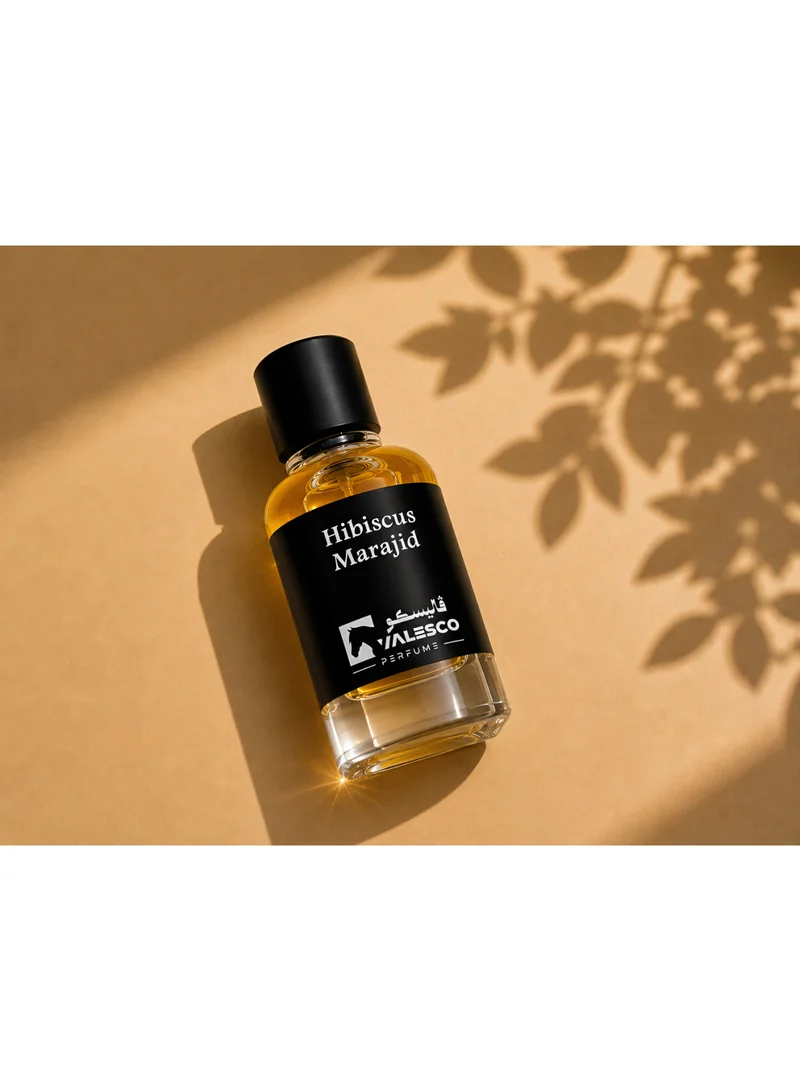 VALESCO  Hibiscus Eau de Parfum, Unisex Floral Fruity Fragrance, Long Lasting Perfume, 50ml  | Best Price UAE