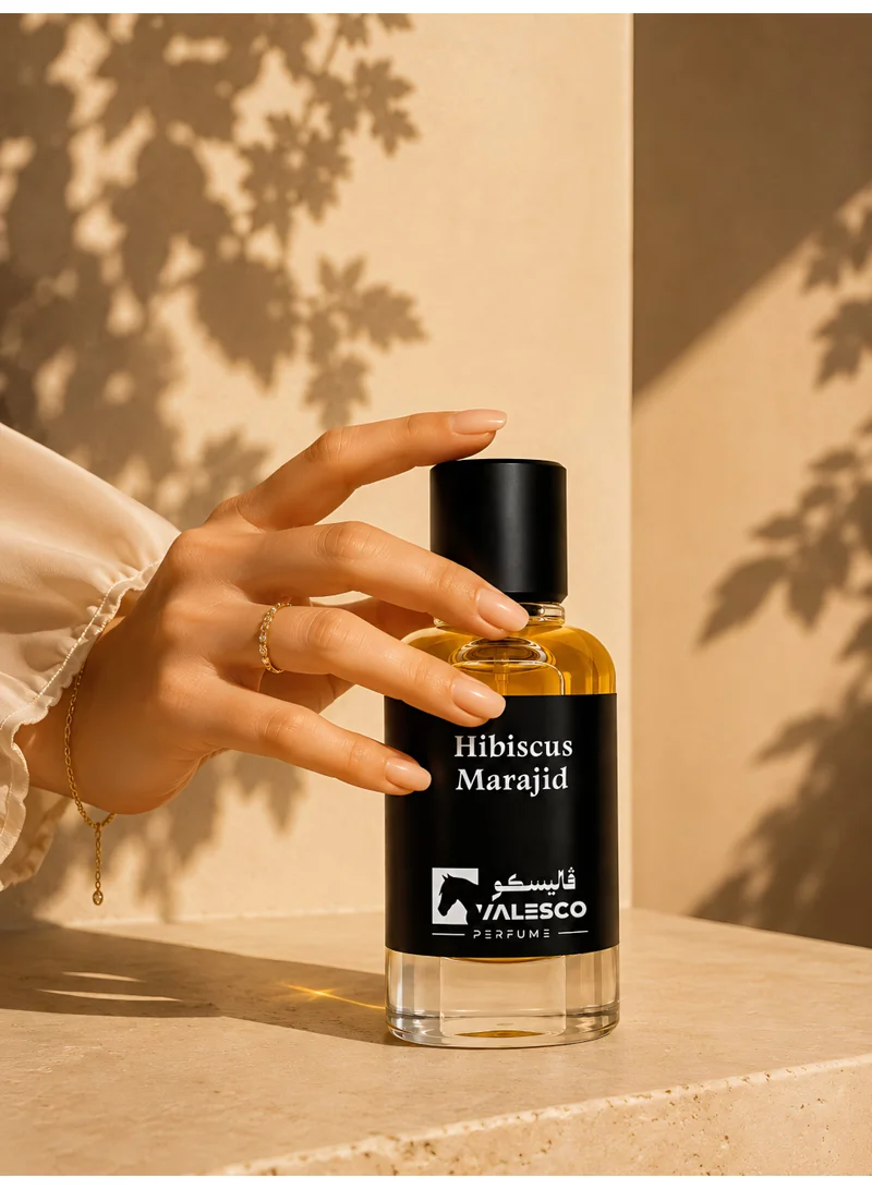 VALESCO  Hibiscus Eau de Parfum, Unisex Floral Fruity Fragrance, Long Lasting Perfume, 50ml  | Best Price UAE