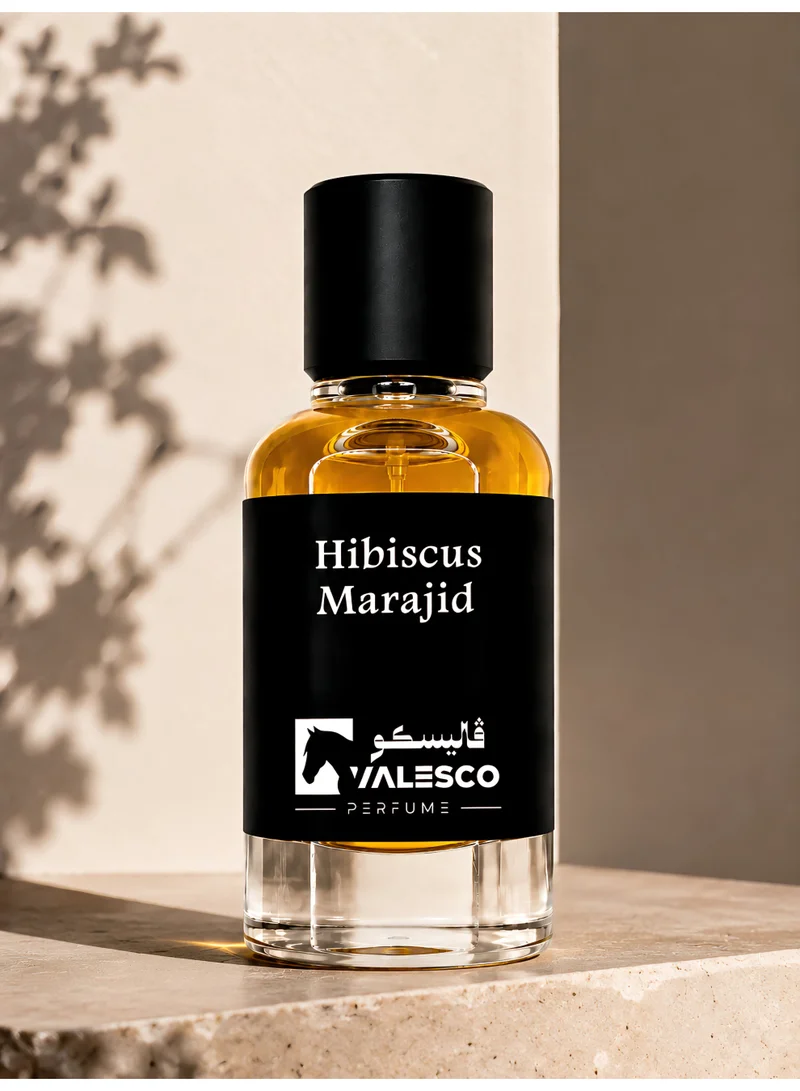VALESCO  Hibiscus Eau de Parfum, Unisex Floral Fruity Fragrance, Long Lasting Perfume, 50ml  | Best Price UAE