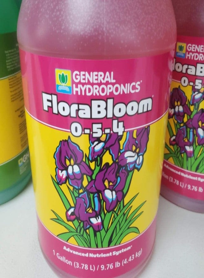 General Hydroponics FloraBloom Plant Food, 0-5-4, 1 gal.