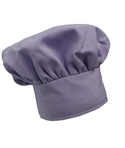 CHEFSKIN Chef Mushroom Hat Adults Lavender Lilac Light Purple Adjustable - Image 1