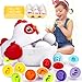 VROGTIK Easter Egg Matching Game 24Piece Easter Basket Stuffers for Kids Color Shape Number Recognition Educational Toddler Toys Chicken Storage Box Preschool Learning Toy for Boys Girls - Image 2