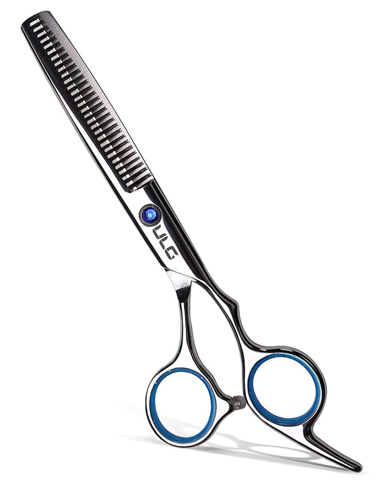 ULG Hair Thinning Scissors ULG Professional Barberâ€™s Texturizing Teeth Shears for Hairdressing, Salon and Home Use Thinning Shears for Hair Cutting, Made of Japanese Stainless Steel, 6.5 inch - Image 1
