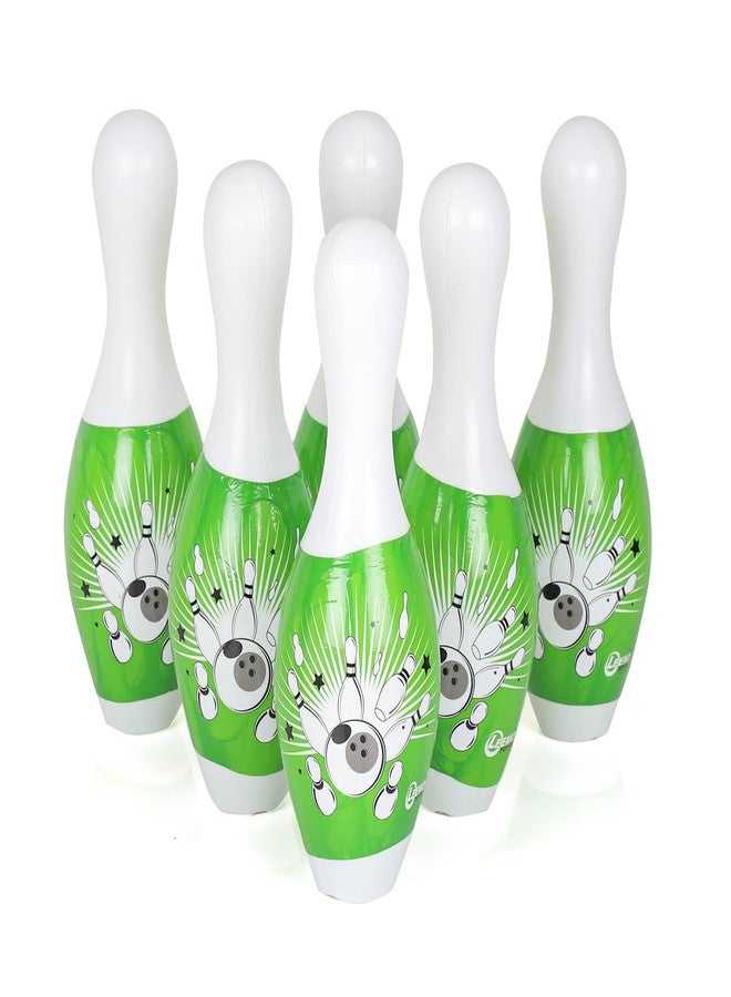 HIGHROOF® Bowling Game for Kids 6 Pin 1 Balls Bowling Set for Kids Games Indoor Outdoor Play for Boys Girls Green - Image 4
