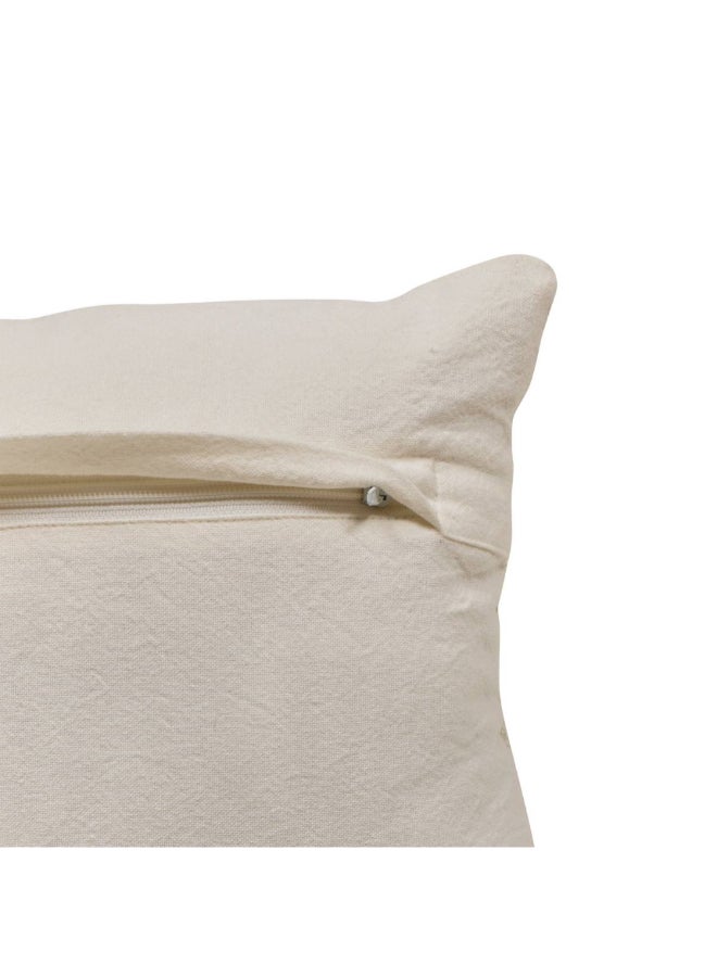 atmosphera Ozel High Quality Rectangular Shaped Cushion Ivory and Beige 30 x 50cm 212457A - Image 3