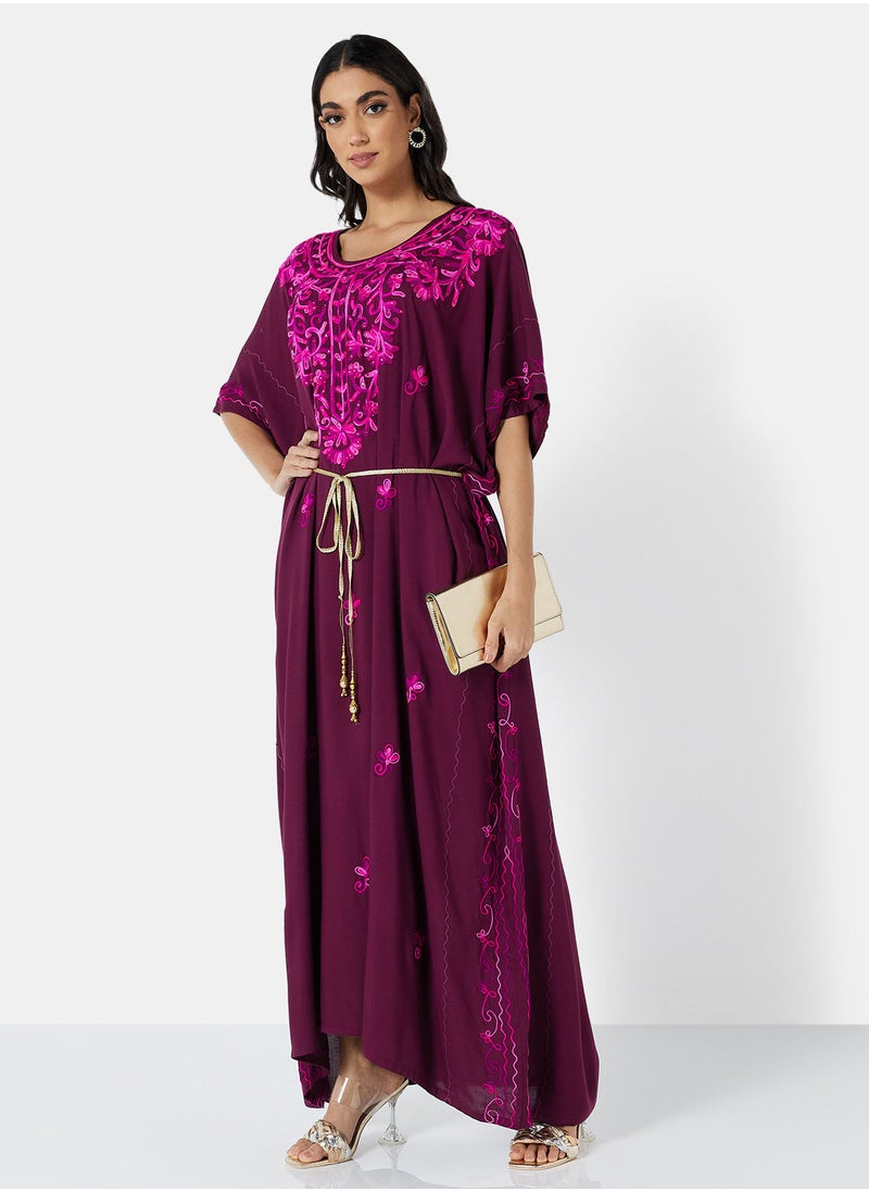 ARABIAN CLOSET EMBROIDERED KAFTAN  - Image 3