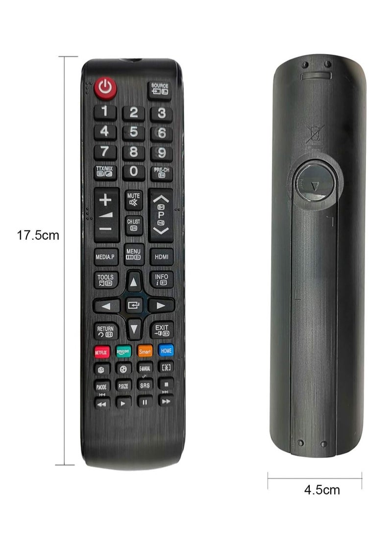 New Replacement Remote Control BN59-01247A AA59-00786A Fit for All Samsung 3D LCD LED Smart TV with Netflix/Amazon/HOME Buttons- No Setup Required TV Universal Remote Control - Image 5