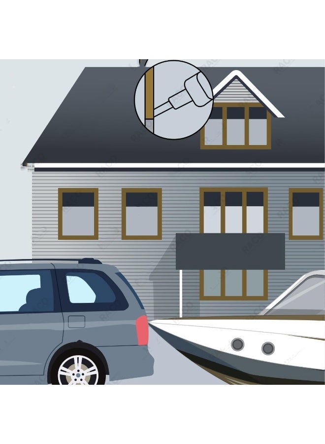 واكر مانع تسرب سيليكون واكر جي بي - متعدد الاستخدامات | صنع في ألمانيا | لاصق ومانع تسرب متعدد الأسطح (شفاف جي بي + مسدس معدني) - Image 4