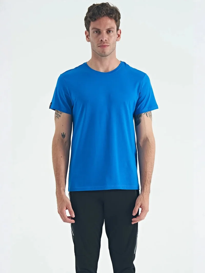 تومي لايف TOMMY Men's Cotton Elastane Crew Neck T-Shirt