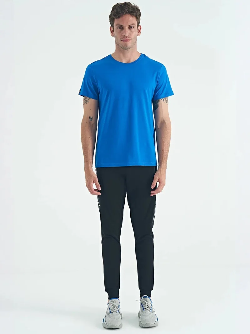 تومي لايف TOMMY Men's Cotton Elastane Crew Neck T-Shirt