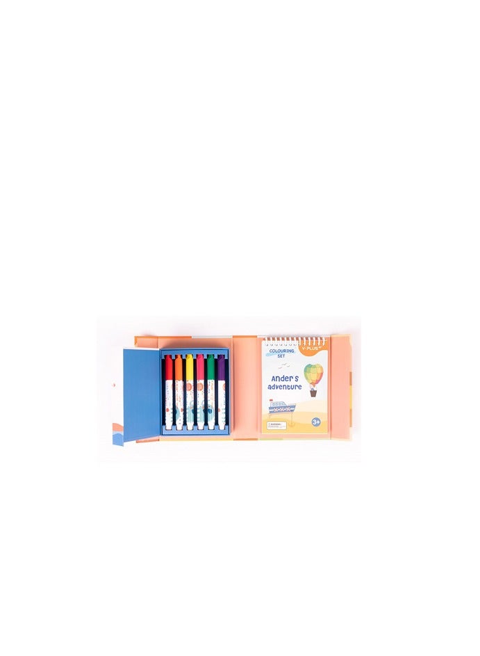 YPLUS Paint with Water Books, Mess Free Watercolour Paints Set for Children, Kids Painting Books - Image 5