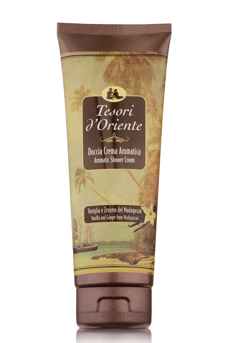 Tesori dOrienteVaniglia E Zenzero Madagascar Vanilla and Ginger Shower Cream  250 Ml 845us Fl Oz  Italian Import