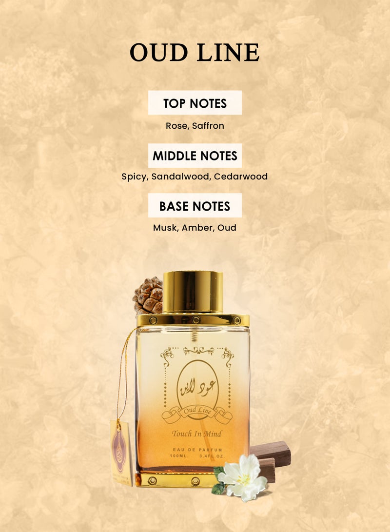 mahabub OUD LINE TOUCH IN MIND ORIGINAL 100ML From Mahabub perfumes - Image 2