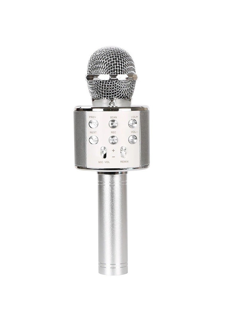 Bluetooth Karaoke Microphone Wireless,Portable Singing Microphone for Kids Adults,Karaoke Machine for Kids Toys,Birthday Gifts Ideas for 3 4 5 6 7 8 9 10 11 12 Year Old Girls Boys Teens 