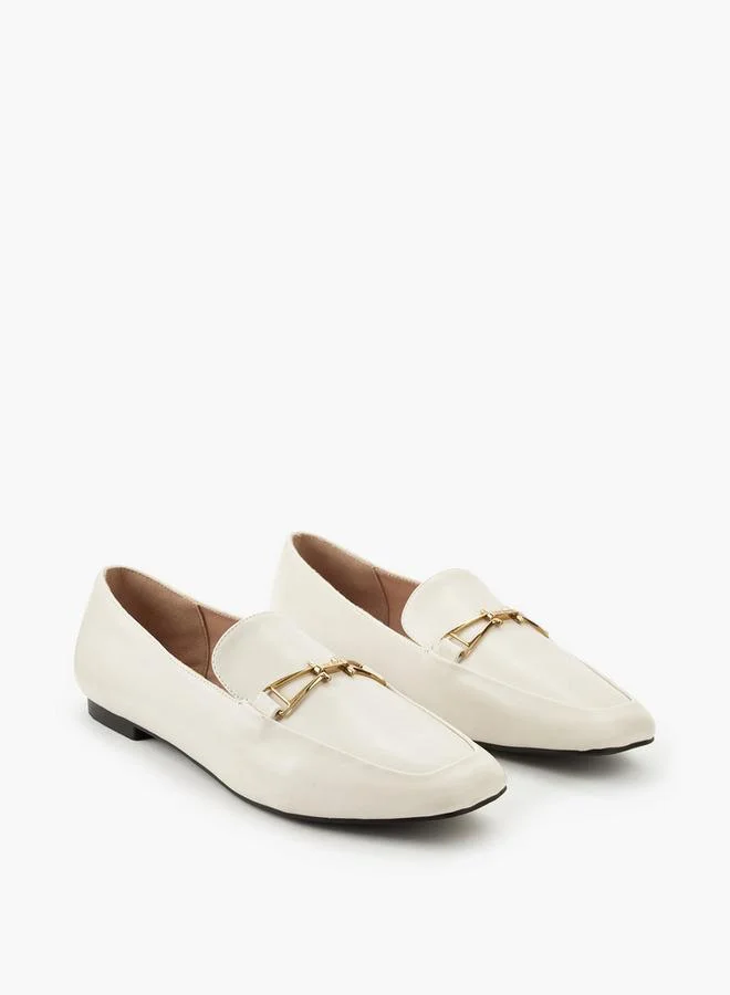 Celeste Women Metal Accent Loafers