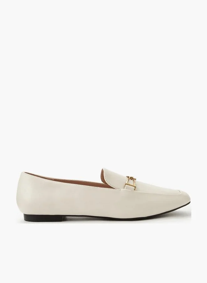 Celeste Women Metal Accent Loafers