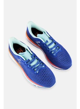 361 Degrees Women Lace Up Running Sports Shoes, Blue  - Image 4