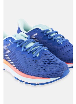 361 Degrees Women Lace Up Running Sports Shoes, Blue  - Image 3