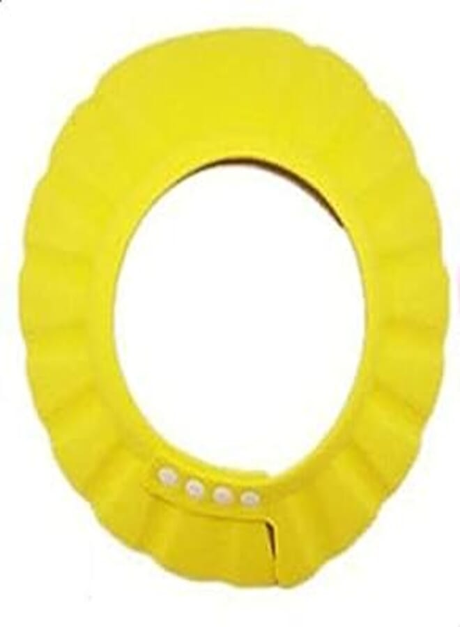 OR Safe Shampoo Shower Bath Cap for Baby Children, Yellow
