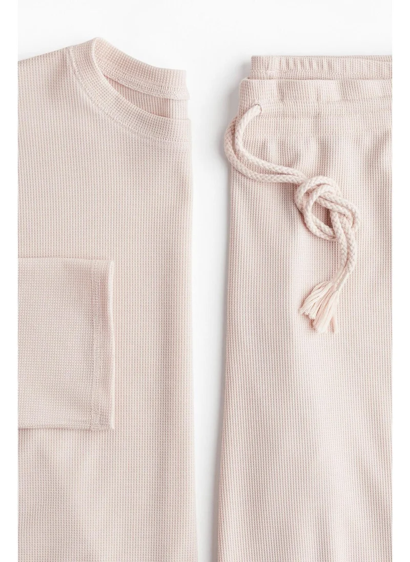 H&M Waffled pyjamas