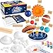 wookidel 64 PCS Solar System Project Kit Solar System Model Kit with 13 Mix Foam Balls Solar System Toys for Kids 35 Learn Planets Science Kit School Project Supplies of Bamboo Sticks Flags Brushes - Image 3