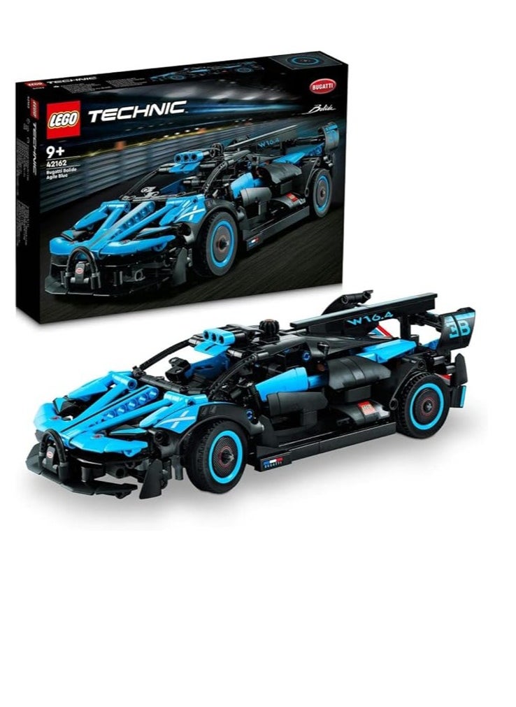 LEGO - Technic 42162 Bugatti Bolide Agile Blue Building Kit; Buildable Model; Ramadan Gifts for Boys and Girls Aged 9+ and Loving Race Car Toys - Image 1