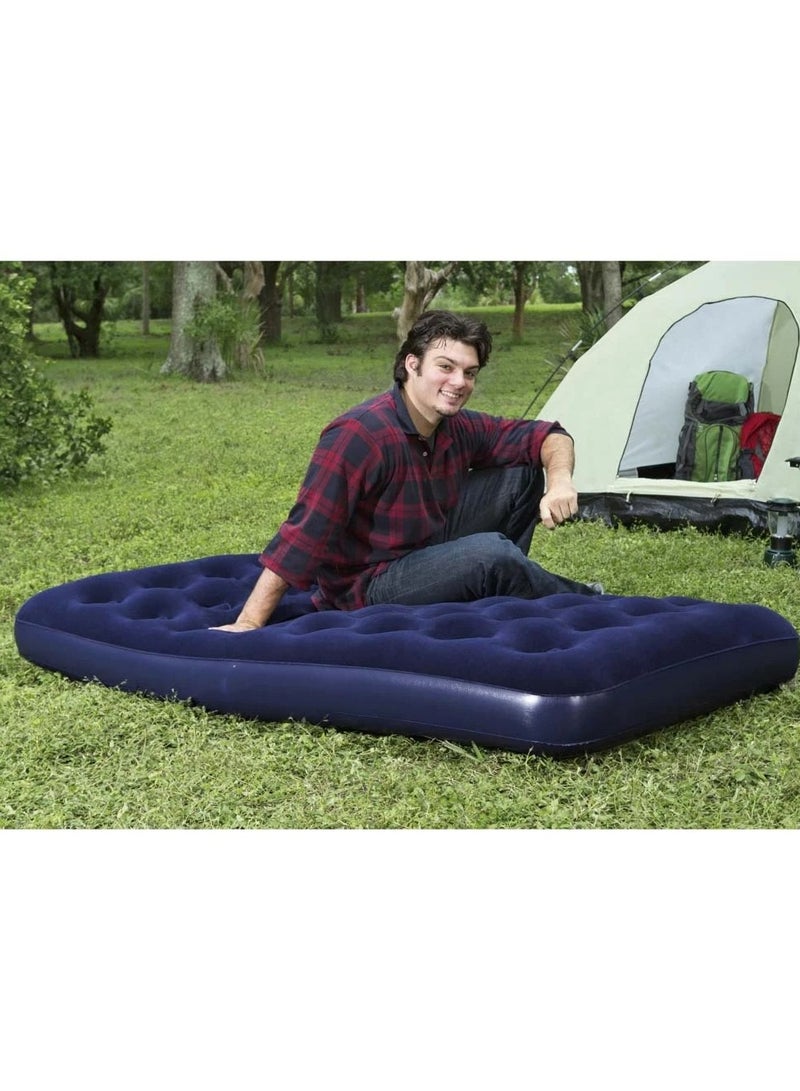 Generic Camping Air Mattress Free Charging With USB Rechargeable Built In Pump Inflatable Blow Up Bed Portable Pump Air Bed Travel Bag For Tent Camping & Home 400LBS Capacity - Image 1