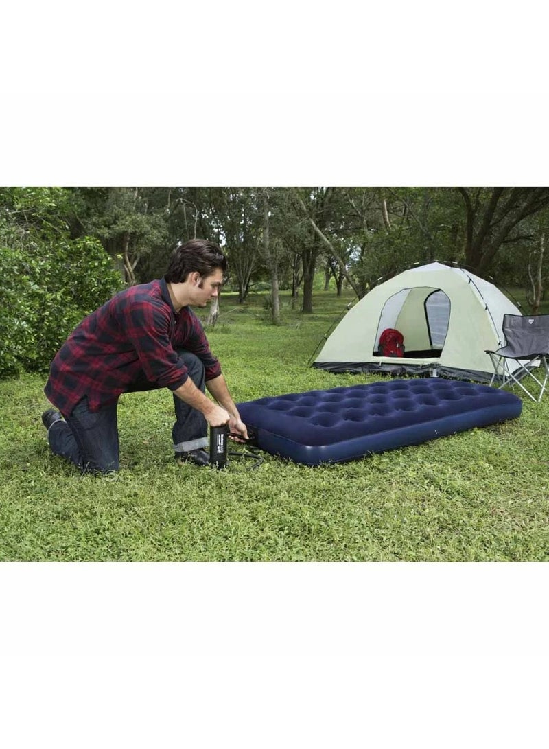 Generic Camping Air Mattress Free Charging With USB Rechargeable Built In Pump Inflatable Blow Up Bed Portable Pump Air Bed Travel Bag For Tent Camping & Home 400LBS Capacity - Image 3