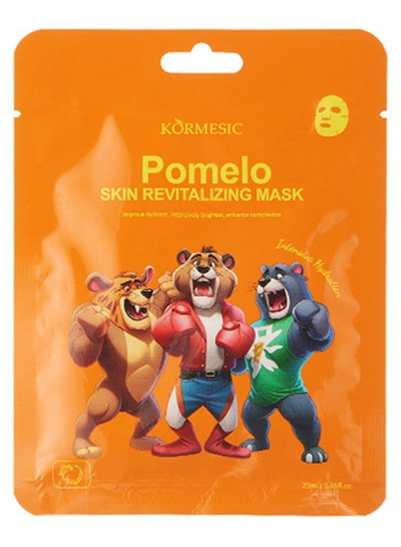 Kormesic قناع وجه يوزو 25 مل-5 عبوات-مشرق ومنعش - Image 3