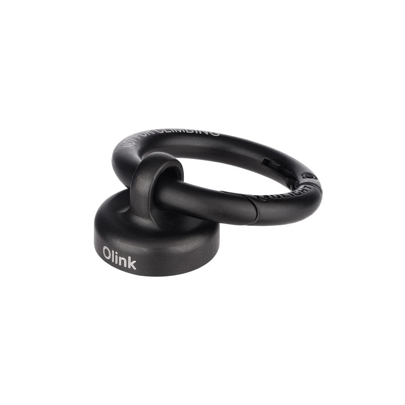 OLIGHT OLINK Portable Magnetic Hook Compatible with Flashlights, Obulb Series, Stainless-Made Carabiner-Style Ring (Black) - Image 4