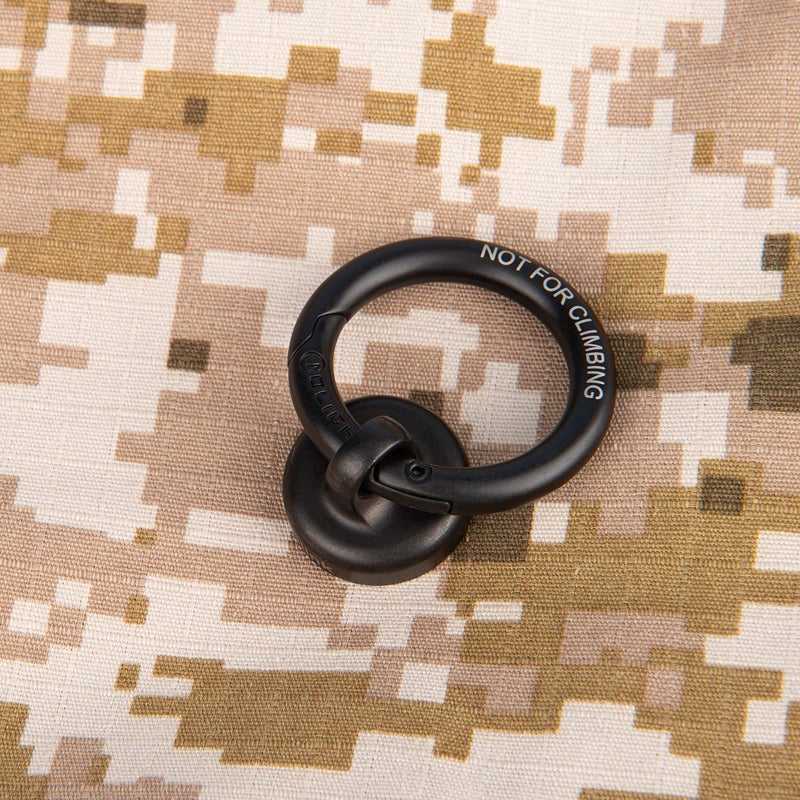 OLIGHT OLINK Portable Magnetic Hook Compatible with Flashlights, Obulb Series, Stainless-Made Carabiner-Style Ring (Black) - Image 2