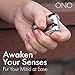 ONO Roller Handheld Fidget Toy for Adults Help Relieve Stress Anxiety Tension Promotes Focus Clarity Compact Portable Design Natural Mini Size Stainless Steel - Image 4