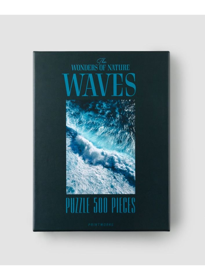 PrintWorks Puzzle Wonder of Nature Waves 500pc Jigsaw - Image 1