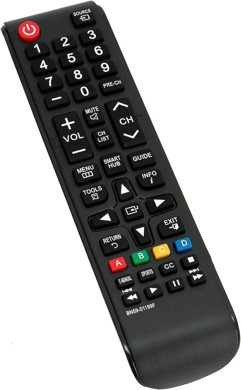 BOMAZ Replacement Remote Control for Samsung BN59-01199F UN32J4500 UN32J5205 UN32J525D Smart LED TV - Image 2