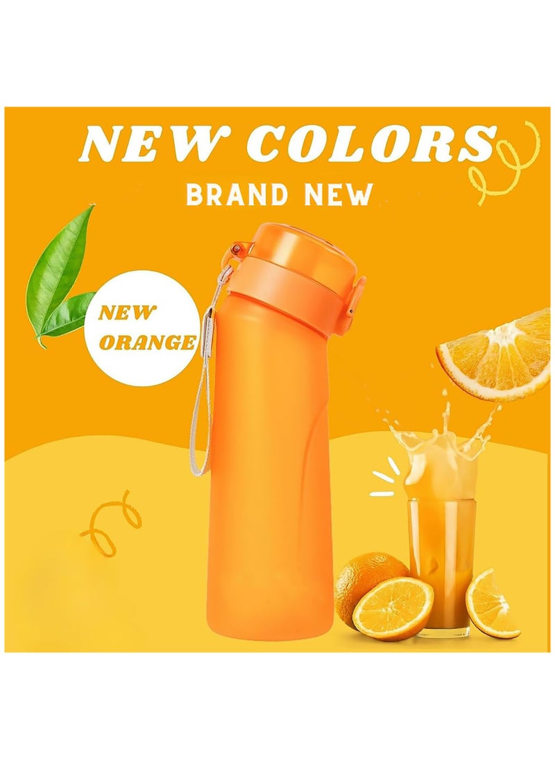 SYOSI - Sports Air Water Bottle BPA Free Starter up Set Drinking Bottles,750ML Fruit Fragrance Water Bottle, with 7 Flavour pods%0 Sugar Water Cup, for Gym and Outdoor Gift - Image 1