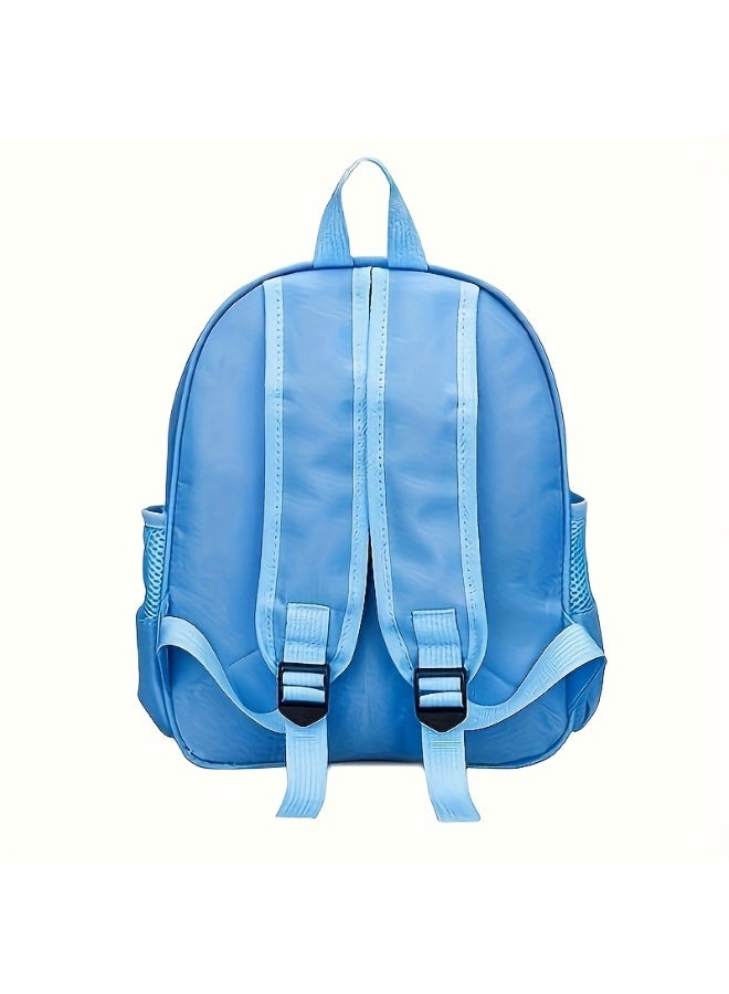 Frozen Backpack Girls 3 4 5 6 Years – Children's Backpack blue with Bag for Little Girls – Disney Frozen Children's Bag Toddler Nursery with Elsa - Image 4
