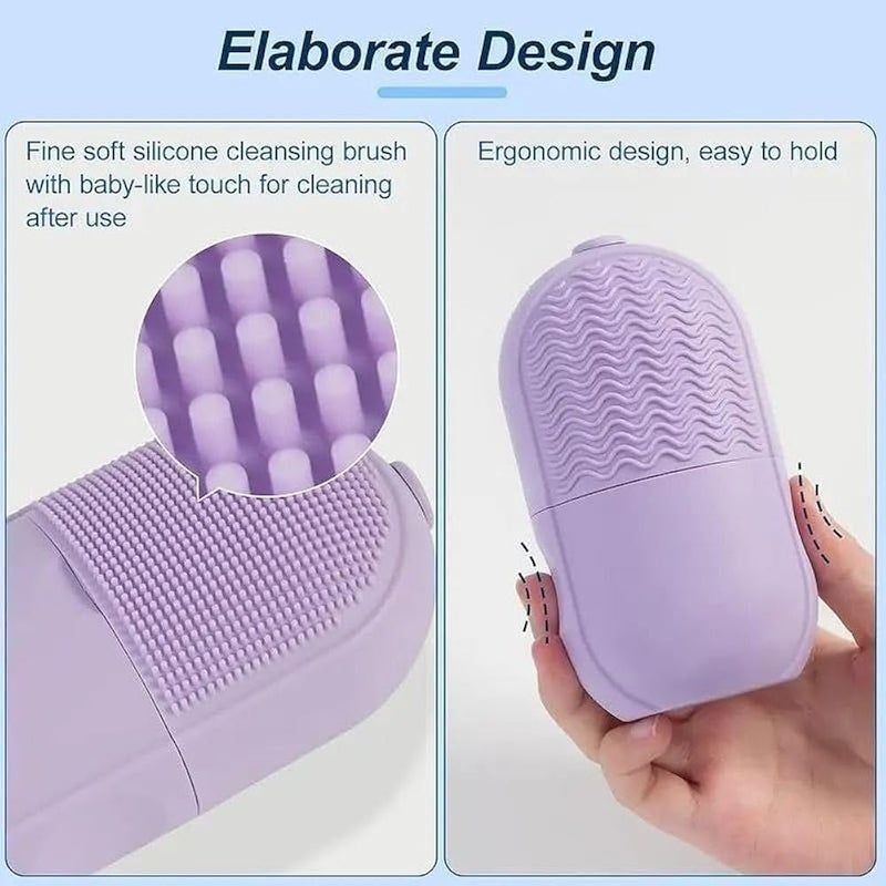 Dual-Sided Face Scrubber – Gentle Exfoliator for All Skin Types, Leaves Skin Soft & Radiant - Image 4