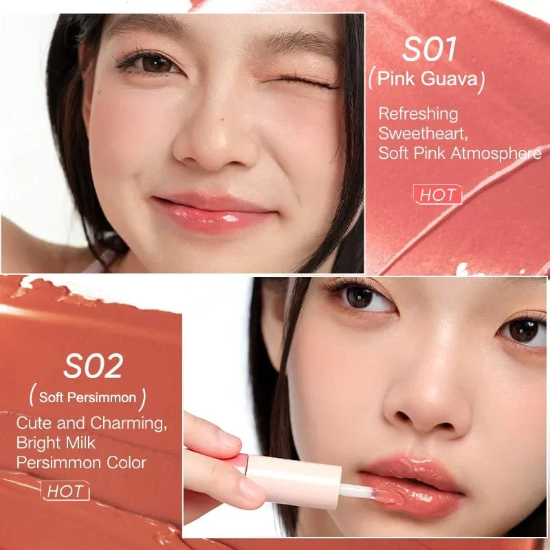 Judydoll Judydoll Hawthorn Candy Dual Lip Glaze S02