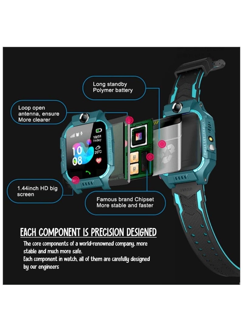 ELTRAZONE Kids Smart Watch,Waterproof Watch with Alarm Clock,Pedometer, Eye-Catching Design for Boys and Girls from 5 Years Old(Red) - Image 5