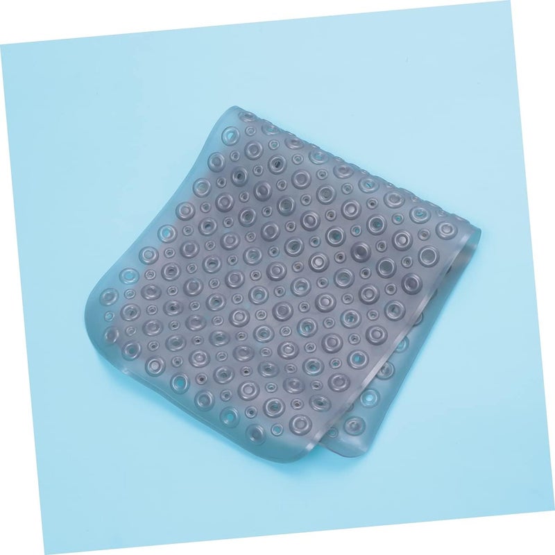 Ciieeo Bathroom Accessories Washable Massage Feet Bath Pad Slip Floor Mat PVC Bathtub Mat - Image 4