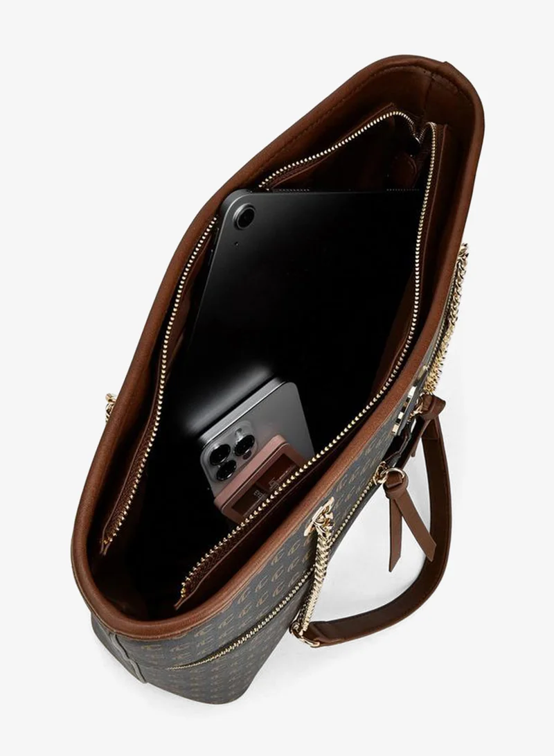 Le Confort BROWN Monogram Shopper for Women | Best Price UAE