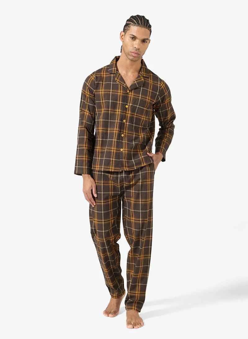 Nightwear Shirt & Pants Set
