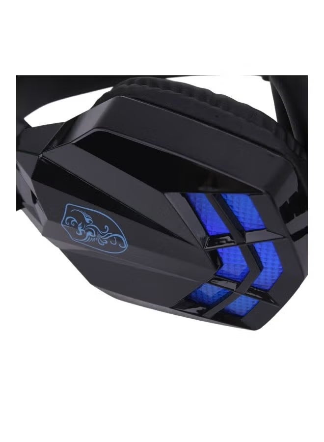 Hamzone Professional Gaming Headset with Shark LED Light & 3D Surround Sound  - Image 2