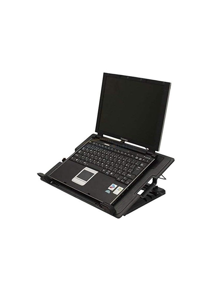 Generic Silent 9-Inch USB Cooling Pad Stand Fan, Adjustable, Black, for Laptops, Desktops, and Gaming Consoles  - Image 2